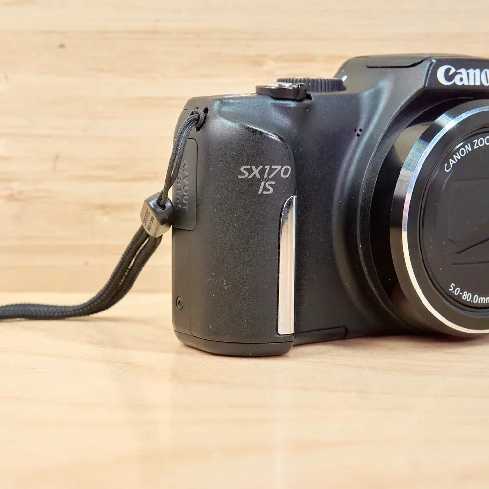 Canon PowerShot SX170 IS 16MP Black Digital Camera 16x Optical Zoom - Picture 3 of 8